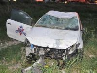 Karşı şeride geçti, dehşet saçtı