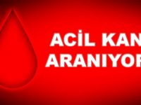 Çok acil kan aranıyor!