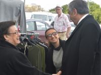 Cumhurbaşkanı Akıncı, Girne’de Açık Pazarı ziyaret etti