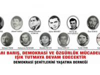 Demokrasi Şehitleri Cumartesi anılacak