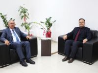 Eğitim Bakanı Özyiğit, Sivil Savunma Başkanı Çelebi’yi kabul etti