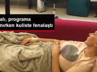 Kuliste Fenalaşan Seda Sayan'a Serum Takıldı