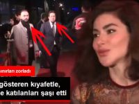 Nesrin Cevadzade, Giydiği Transparan Kıyafetle Törendeki Erkeklerin Gözlerini Şaşı Etti