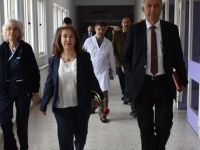 Besim, Dr. Burhan Nalbantoğlu Devlet Hastanesi’ni ziyaret etti