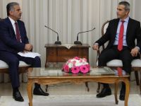 Uluçay, Hür-İş İcra Kurulu Heyetini kabul etti