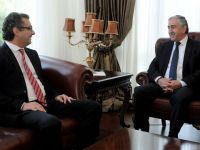 Akıncı, ilk olarak başbakan Erhüman’ı kabul etti