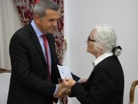 Uluçay, Kanser Hastalarına Yardım Derneği Heyetini kabul etti