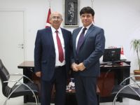 Milli Eğitim ve Kültür Bakanı Özyiğit, KKTC Bavyera Fahri Kültür Ataşesi Hilmi’yi kabul etti