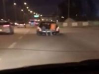 Adana'da gençlerin bagajdaki tehlikeli yolculuğu