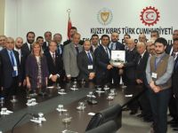 Ekonomi Bakanı Nami İstanbul Sanayici Ve İşinsanları Dernekleri Federasyonu heyetini kabul etti