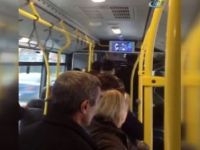 Ankara'da otobüste gerginlik