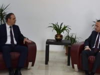 Tarım ve Doğal Kaynaklar Bakanı Şahali LTB Başkanı Harmancı’yla görüştü