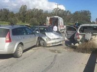 Kuru ot zincirleme kazaya neden oldu