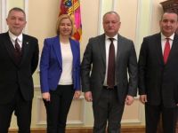 Akpınar, Moldova Cumhurbaşkanı Dodon ve Gagavuzya Cumhurbaşkanı Vlah ile bir araya geldi