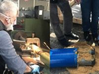 Adana'da tornacıda söktürülen pistonlardan uyuşturucu hap çıktı