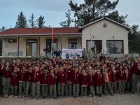 155 izci, “Afrin Şehitlerini Anma ve Mehmetçiğe Destek Kampı” gerçekleştirdi