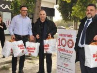 Bir günde 30 bin simit, 30 bin TL