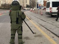 Ankara'da şüpheli çanta imha edilirken polisten ilginç anons!