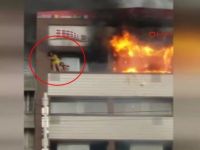 İzmir'de otelde yangın