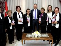 Meclis Başkanı Uluçay, Kadınlar Birliği Yönetim Kurulu’nu kabul etti