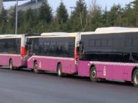 İstanbul'da halk otobüsleri kontak kapattı