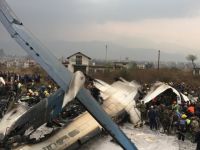 Nepal'deki uçak kazasında 49 kişi hayatını kaybetti