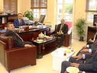 Din görevlileri İskenderun Kaymakamı Soytürk’ü ziyaret etti