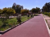 LTB Ortaköy ve Taşkınköy’deki Parkların yürüyüş yollarını yenilendi