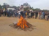 Nevruz olaylı kutlandı