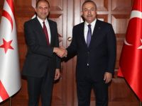 Dışişleri Bakanı Özersay Çavuşoğlu ile bir araya geldi