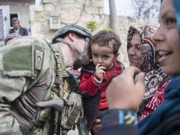 Afrin’e yardım yağıyor