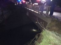 Trabzon'da polis aracı dereye uçtu: 1 polis şehit, 1 polis kayıp!