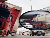 İstanbul'da bir haftada aynı üst geçitte ikinci kaza