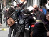 Zonguldak'ta kavga eden kadınları polis ayırdı