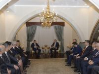 Cumhurbaşkanı Akıncı Hatay Büyükşehir Belediye Başkanı ve işadamlarını kabul etti