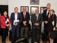 Bakan Atakan araç muayene tüzüğüyle ilgili olarak KKTC’de bulunan AB Heyetini kabul etti