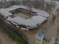 Edirne'de 'er meydanı' sular altında kaldı