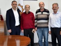 Küçük Kaymaklı eski köy mezarlığı’nda kaide yapımı tamamlandı