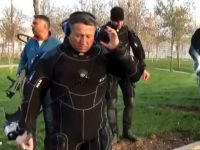 Dalgıç polisler, Nevruz alanının altında patlayıcı araması yapmış