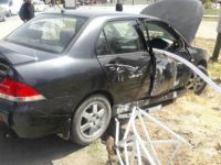 Lefkoşa’da korkunç kaza!