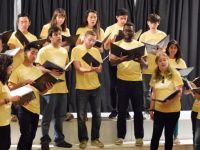 Güzel Sanatlar Lisesi Öğrencileri Amerikalı arkadaşlarıyla konser verdi