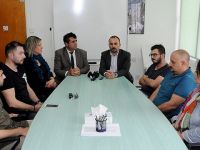 Sol Hareket, KTÖS’ü ziyaret etti