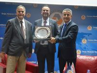 Çalışma ve Sosyal Güvenlik Bakanı Zeki Çeler DAÜ’de söyleşi gerçekleştirdi