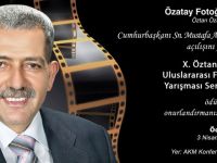 Öztan Özatay 10. Uluslararası Fotoğraf Yarışması Sergisi açılıyor