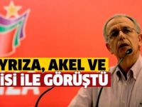 SYRIZA, AKEL ve DİSİ ile görüştü