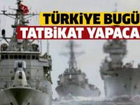 Ada çevresinde eşzamanlı hava-deniz tatbikatları