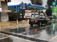 Girne’de Ecevit Caddesi'nin yağmur suyu hattı yenilendi