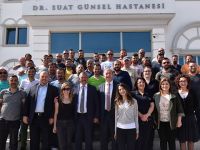Lapta Belediye Başkanı ve Belediye Personeli Kan Bağışı için Dr. Suat Günsel Girne Üniversitesi Hastanesi’ndeydi