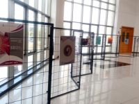 YDÜ Mimarlık Fakültesi Araştırma Görevlisi Habiba Hüseynova’nın String Art Sergisi, Büyük Kütüphane’de gerçekleştirildi