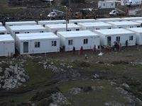 Samsat’ta konteynerler felaketi önledi